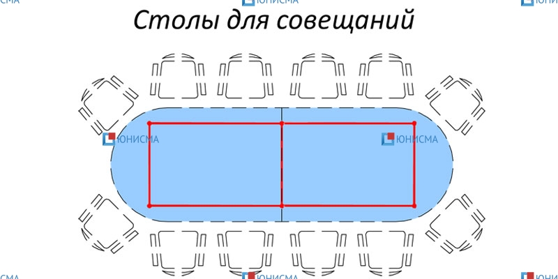 Металлокаркас столов. Юнифлекс